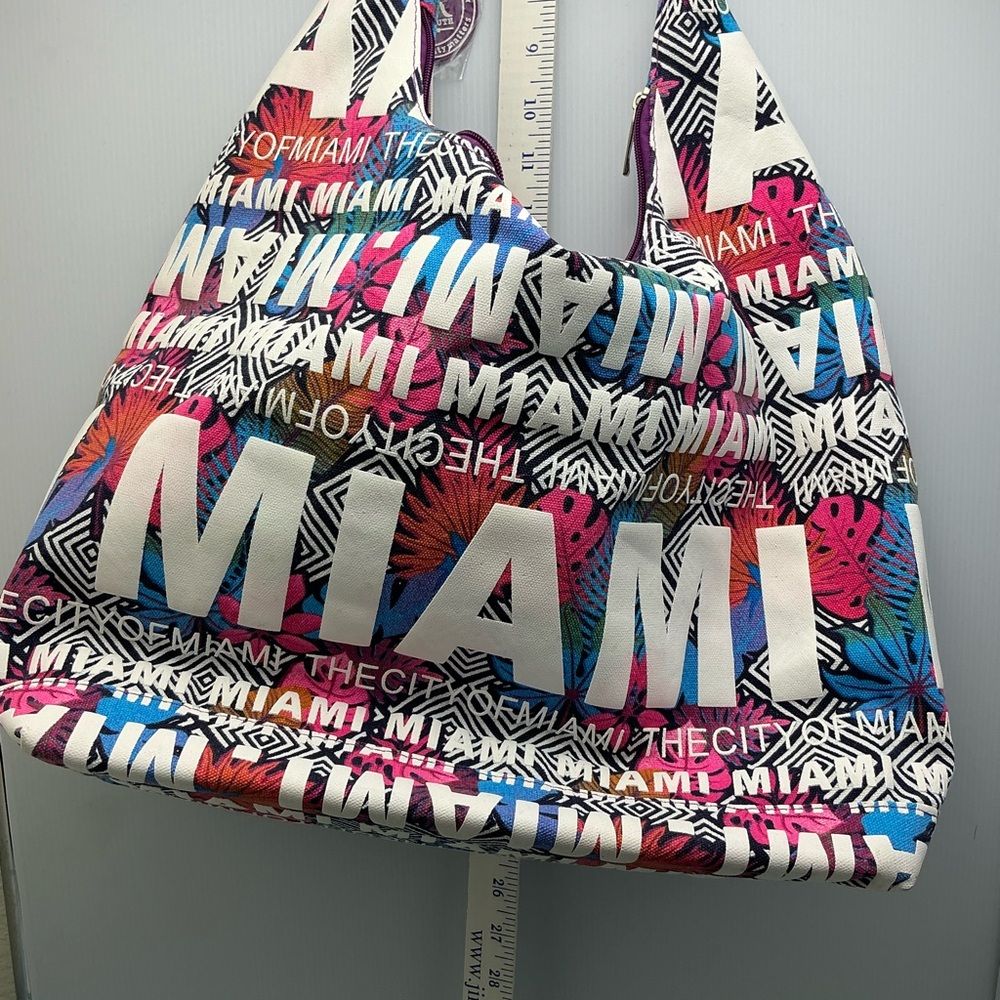 Robin Ruth Colorful Miami Print Women's Bag